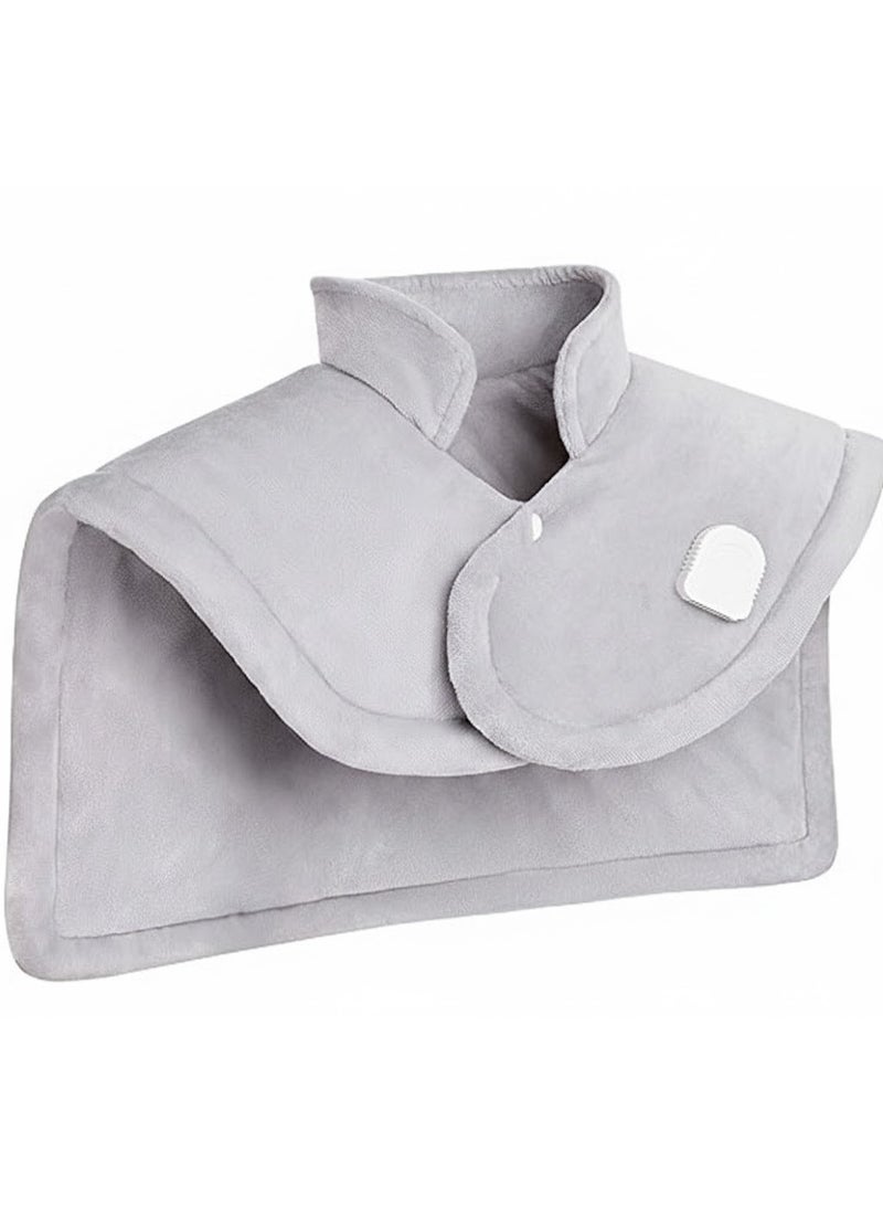 وسادة تدفئة الظهر والرقبة الاحترافية (NRP-2.0) - مشد حراري للأكتاف والظهر (52×56 سم) - بونشو حراري كهربائي قابل للغسل مع ميزة الفصل التلقائي - Image 1